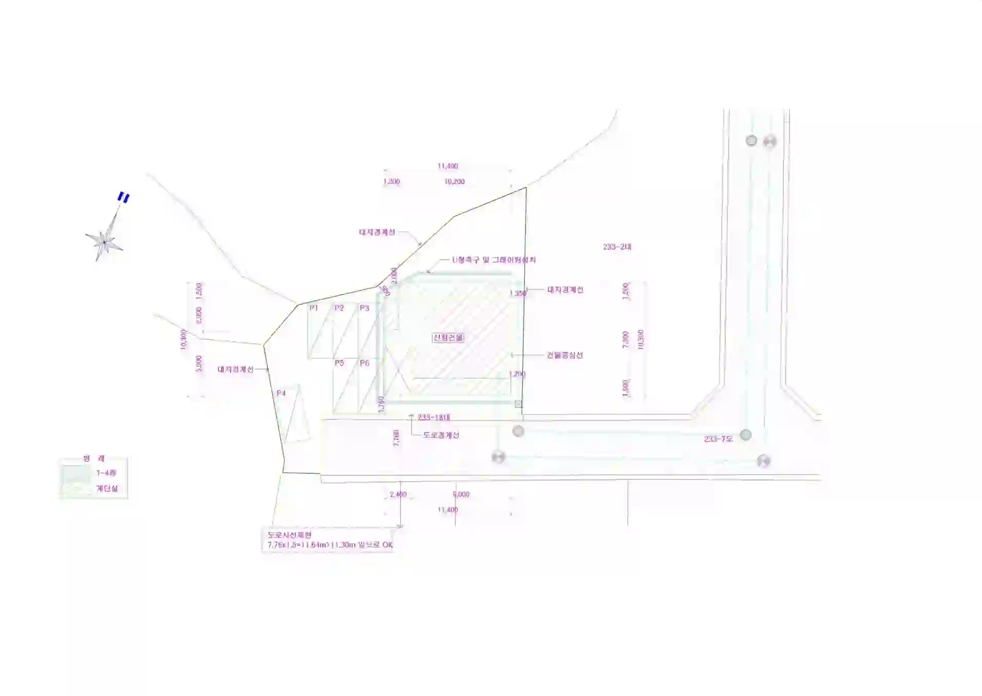 담안빌리지(108동) 배치도 이미지